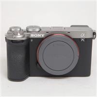 Used Sony A7C II Mirrorless Camera Body Silver