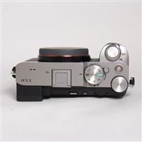 Used Sony A7C II Mirrorless Camera Body Silver