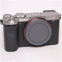 Used Sony A7C II Mirrorless Camera Body Silver