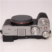 Used Sony A7CR Mirrorless Camera Body Silver