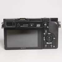 Used Sony a6000 Mirrorless Camera Body Black