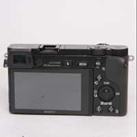 Used Sony a6000 Mirrorless Camera Body Black