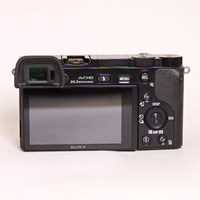 Used Sony a6000 Mirrorless Camera Body Black