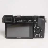 Used Sony a6000 Mirrorless Camera Body Black