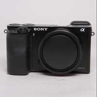 Used Sony a6000 Mirrorless Camera Body Black