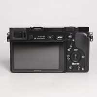 Used Sony a6000 Mirrorless Camera Body Black