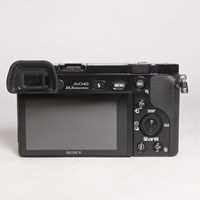 Used Sony a6000 Mirrorless Camera Body Black