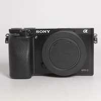 Used Sony a6000 Mirrorless Camera Body Black