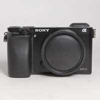 Used Sony a6000 Mirrorless Camera Body Black