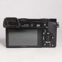 Used Sony a6000 Mirrorless Camera Body Black