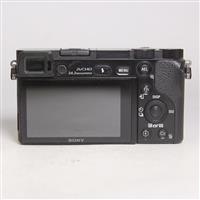 Used Sony a6000 Mirrorless Camera Body Black