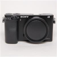 Used Sony a6000 Mirrorless Camera Body Black