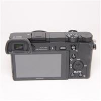 Used Sony a6000 Mirrorless Camera Body Black