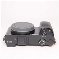 Used Sony a6000 Mirrorless Camera Body Black