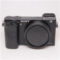 Used Sony a6000 Mirrorless Camera Body Black