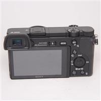 Used Sony a6000 Mirrorless Camera Body Black