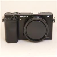 Used Sony a6000 Mirrorless Camera Body Black