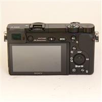 Used Sony a6000 Mirrorless Camera Body Black