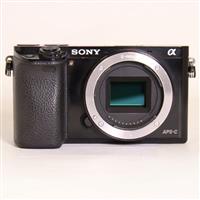 Used Sony a6000 Mirrorless Camera Body Black