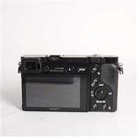 Used Sony a6000 Mirrorless Camera Body Black