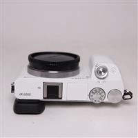 Used Sony A6000 Mirrorless Camera White