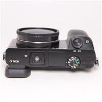Used Sony a6000 Mirrorless Camera Body Black