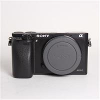 Used Sony a6000 Mirrorless Camera Body Black