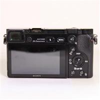 Used Sony a6000 Mirrorless Camera Body Black