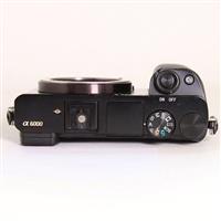 Used Sony a6000 Mirrorless Camera Body Black
