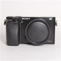 Used Sony a6000 Mirrorless Camera Body Black