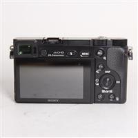 Used Sony a6000 Mirrorless Camera Body Black