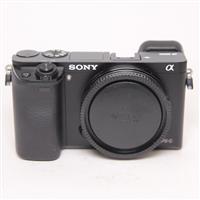 Used Sony a6000 Mirrorless Camera Body Black
