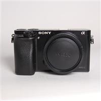 Used Sony a6000 Mirrorless Camera Body Black