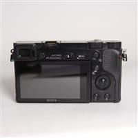 Used Sony a6000 Mirrorless Camera Body Black
