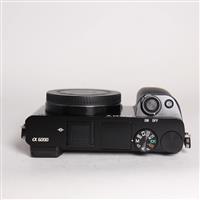 Used Sony a6000 Mirrorless Camera Body Black