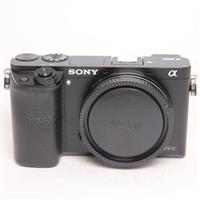 Used Sony a6000 Mirrorless Camera Body Black