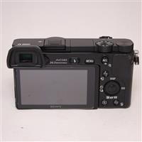 Used Sony a6000 Mirrorless Camera Body Black