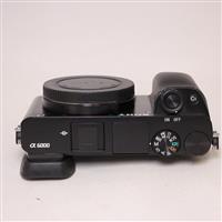 Used Sony a6000 Mirrorless Camera Body Black