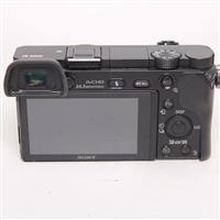 Used Sony a6000 Mirrorless Camera Body Black