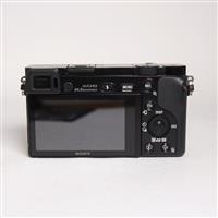 Used Sony a6000 Mirrorless Camera Body Black