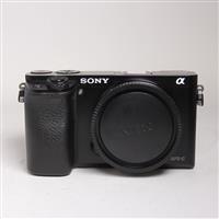 Used Sony a6000 Mirrorless Camera Body Black