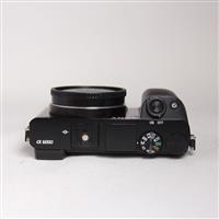 Used Sony a6000 Mirrorless Camera Body Black