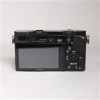 Used Sony a6000 Mirrorless Camera Body Black