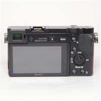 Used Sony a6000 Mirrorless Camera Body Black