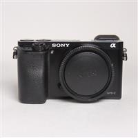 Used Sony a6000 Mirrorless Camera Body Black