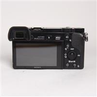 Used Sony a6000 Mirrorless Camera Body Black