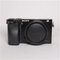 Used Sony a6000 Mirrorless Camera Body Black