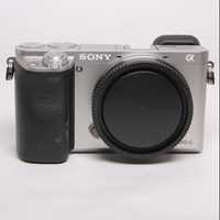 Used Sony a6000 Mirrorless Camera Body Silver