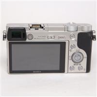 Used Sony a6000 Mirrorless Camera Body Silver