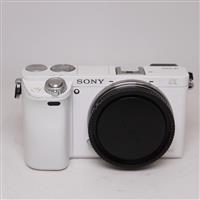 Used Sony a6000 Mirrorless Camera Body Silver